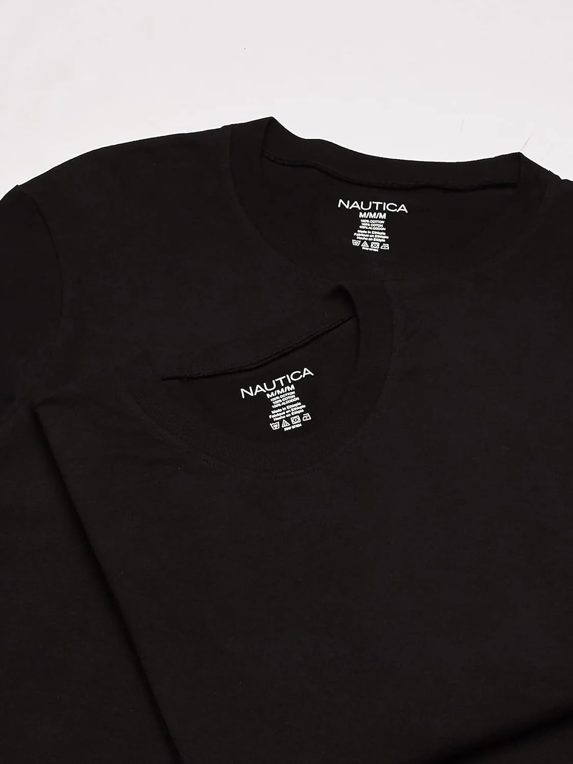 Nautica Men's Cotton Crew Neck 3-Pack T-Shirt