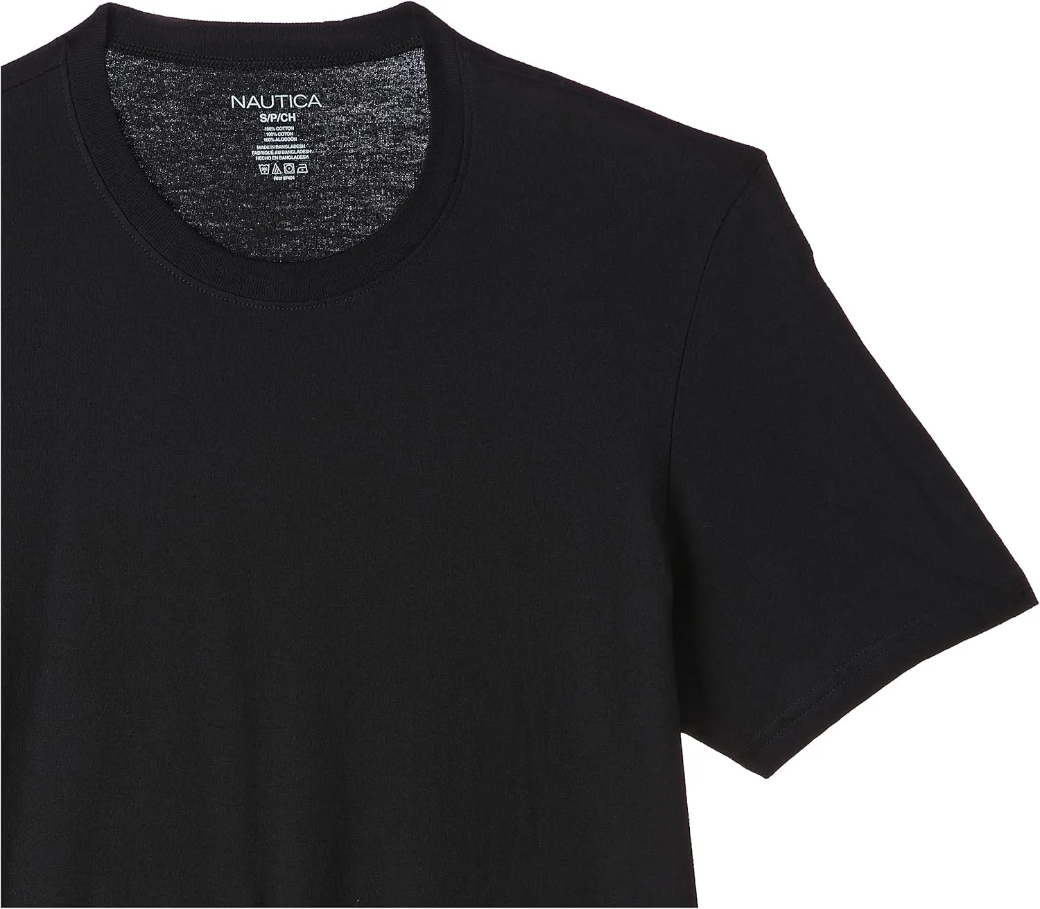 Nautica Men's Cotton Crew Neck 3-Pack T-Shirt