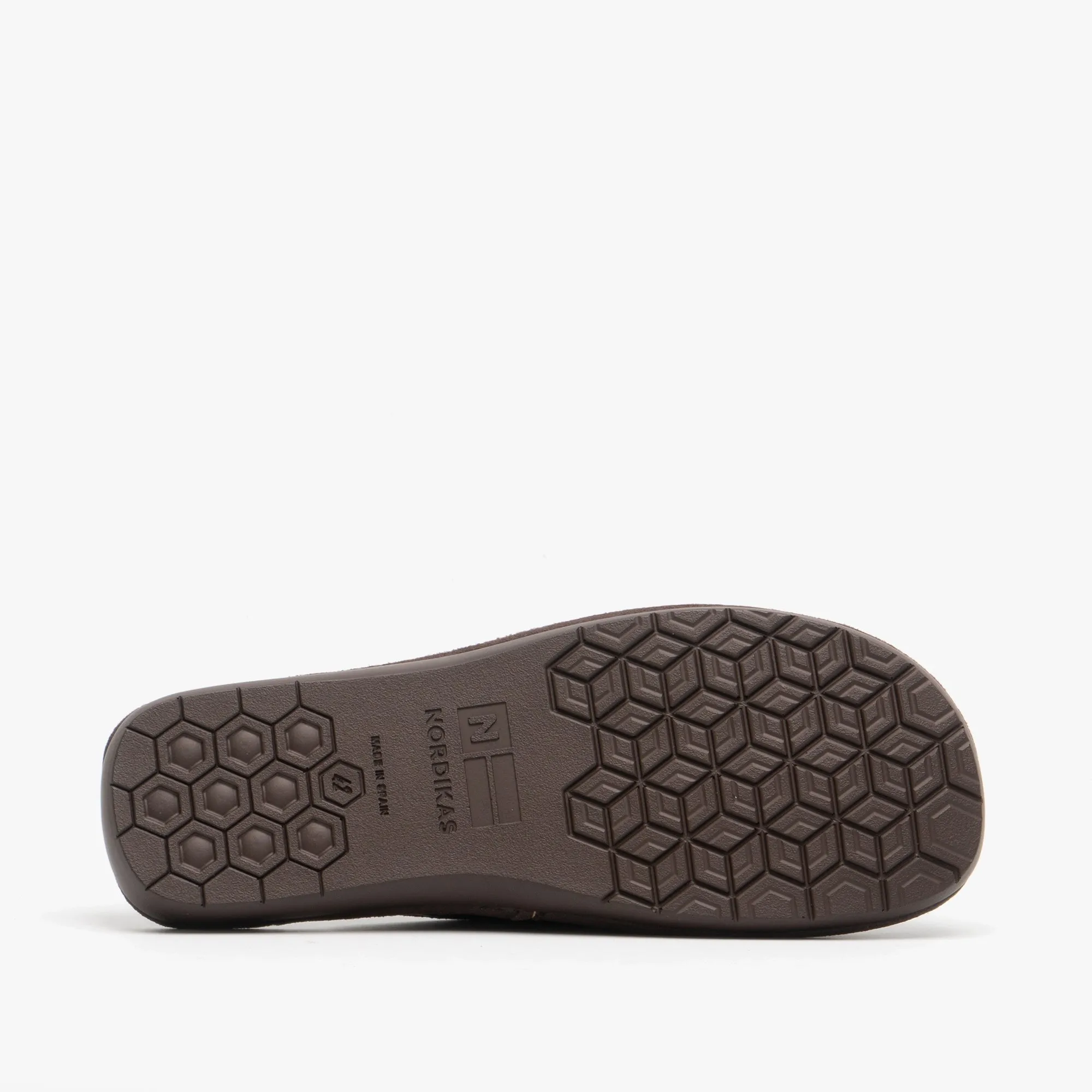 Nordikas 136 (DUBLIN) Mens Leather Mule Slippers Black