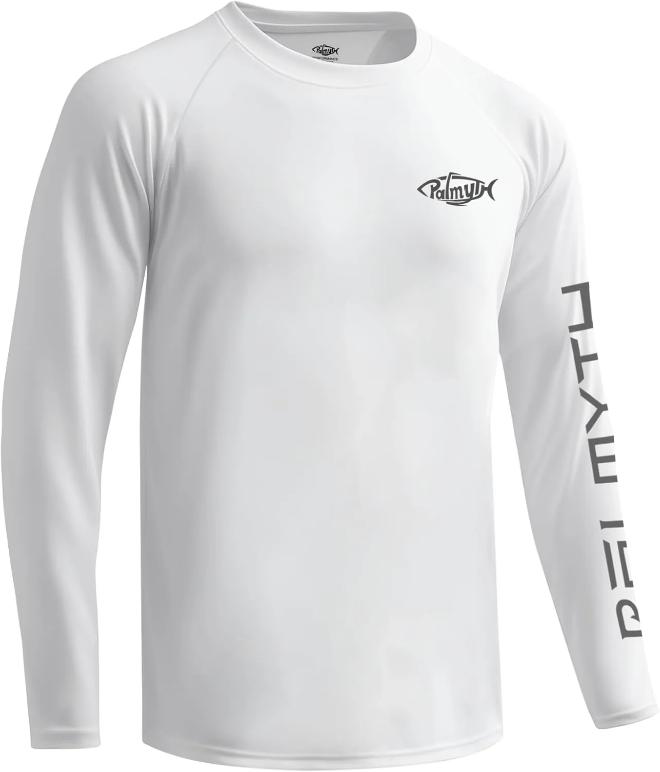 Palmyth Fishing Shirts for Men Long Sleeve UPF 50  T Shirt Sun Protection Tee UV T-Shirts