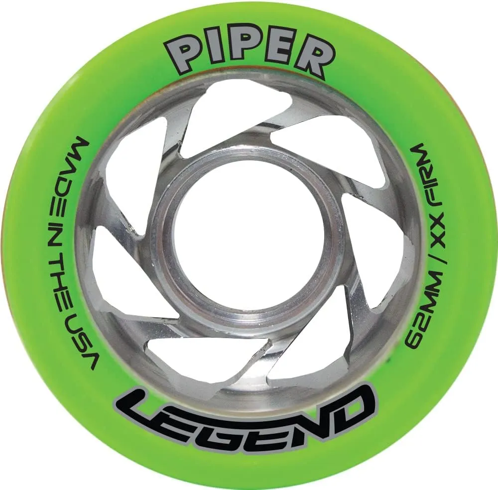 Piper Legend Indoor Speed Skating Quad Race Wheels