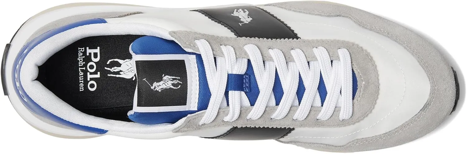Polo Ralph Lauren Men's Train 89 Leather & Canvas Trainer