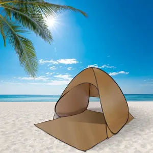 Pop Up Beach Tent for 2-3 Person, UPF50  Anti-UV Sun Shelter w/Storage Bag