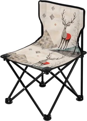 Portable Camping Folding Chairs Foldable Chair Small Deerdeer 8 Lightweight Backpacking Outdoor Outside Fishing