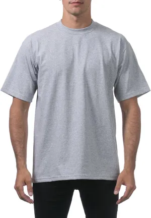 Pro Club Men's Heavyweight Cotton Short Sleeve Crew Neck T-Shirt