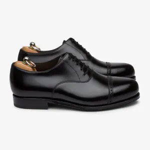 Punch Cap Oxford - Black - Mod Last - Blake Line