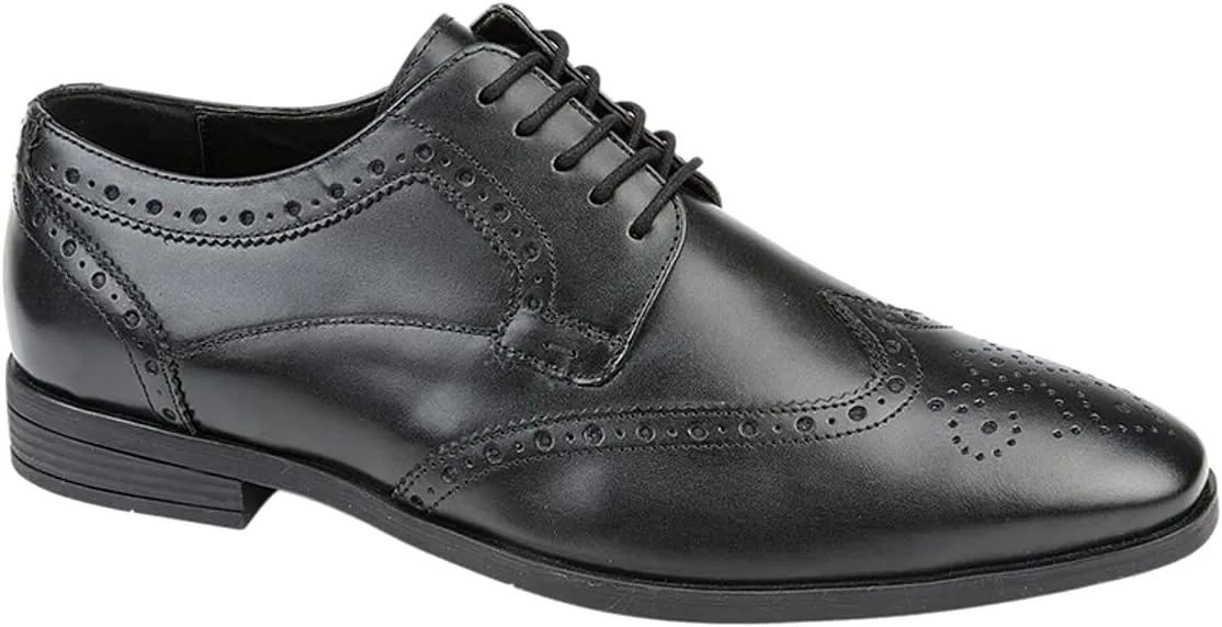 Roamers Mens Softie Leather Brogues