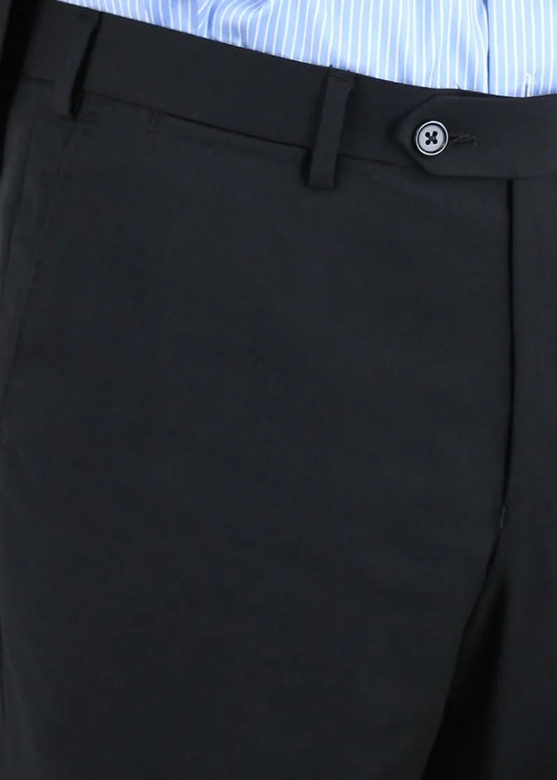 Salvatore Exte Men's 2 Button Two Piece Suit Single Vent Blazer Flat Front Pant