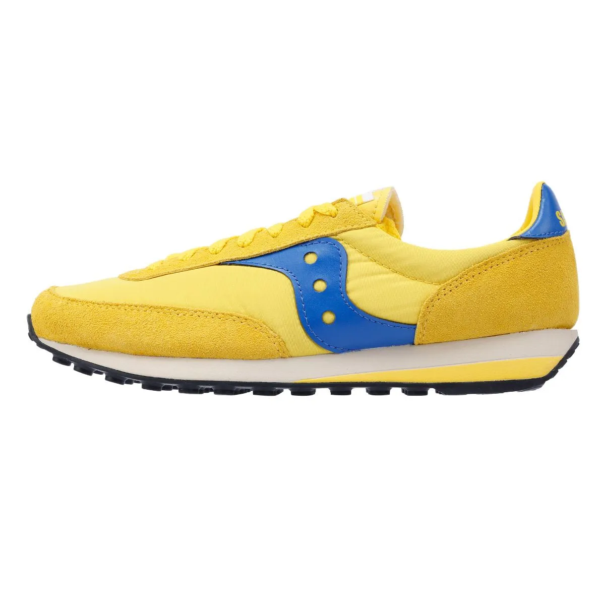 Saucony Trainer 80 Yellow/Blue Trainers