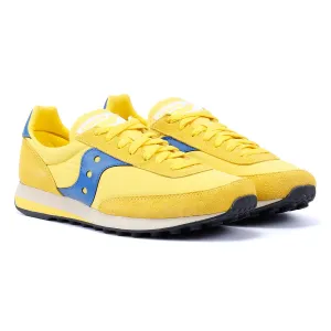 Saucony Trainer 80 Yellow/Blue Trainers