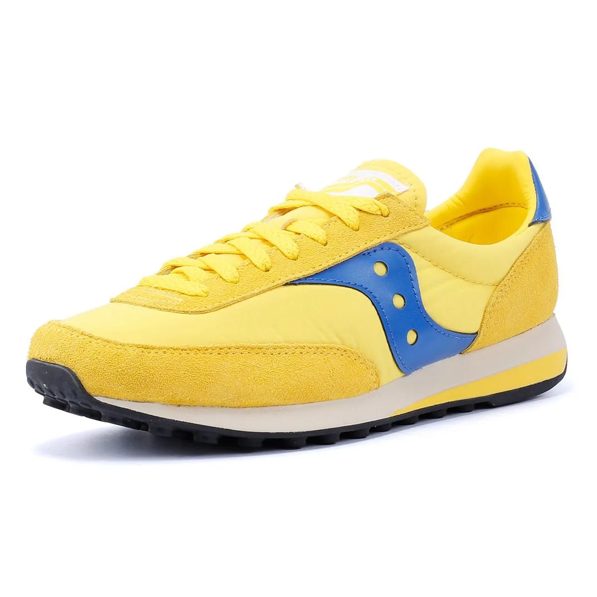 Saucony Trainer 80 Yellow/Blue Trainers