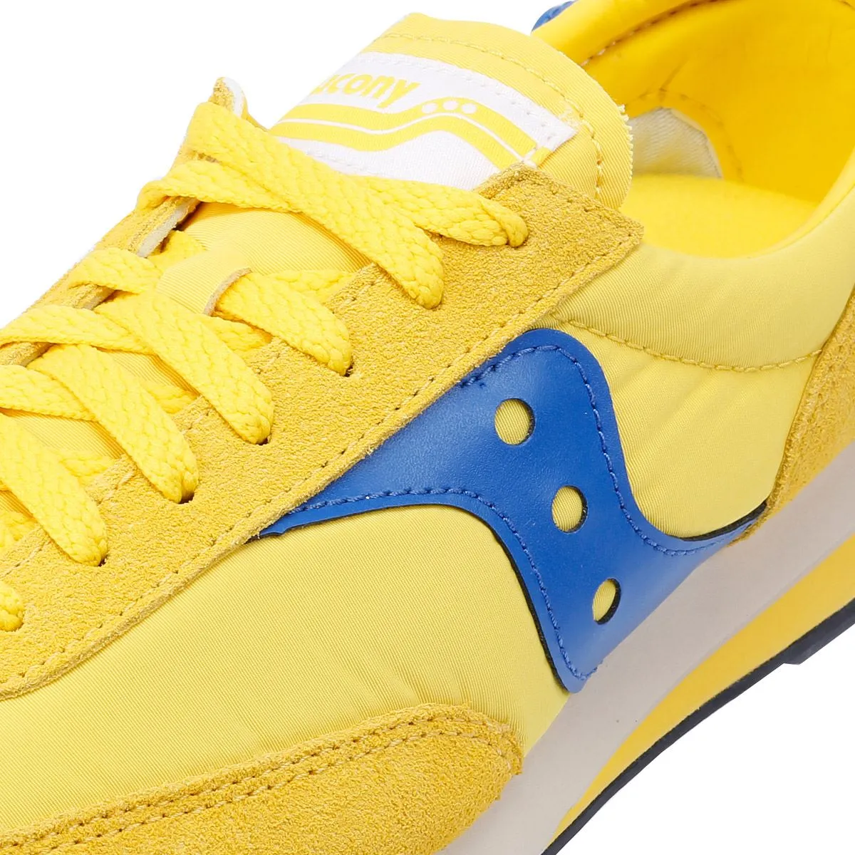 Saucony Trainer 80 Yellow/Blue Trainers