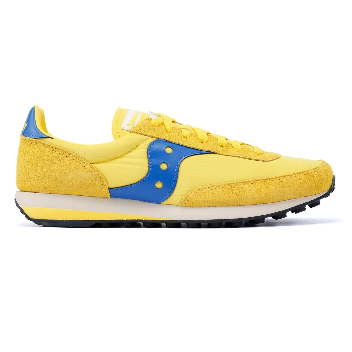 Saucony Trainer 80 Yellow/Blue Trainers