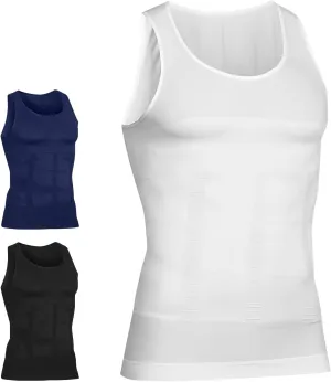 Shaperluv for Men, 2025 New Shaperluv Tank 2.0 Mens, Shaper Luv Tank for Men Big and Tall, Male Compression Shirt