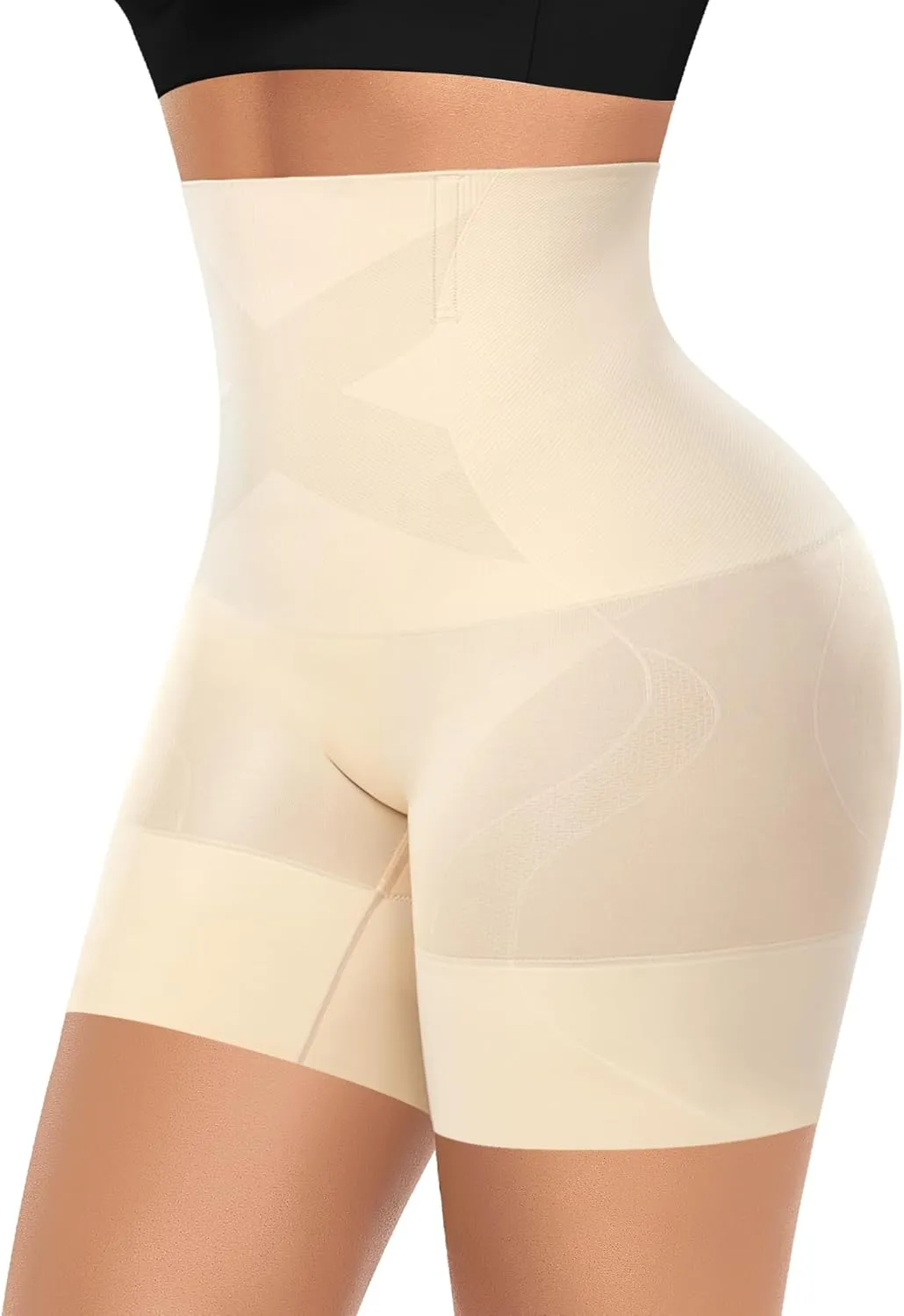 Shapewear Shorts Tummy Control for Women High Waist Body Shaper Under Dress Shaping Shorts Underwear Girdle Panties