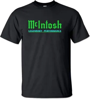 Shirt McIntosh Amplifiers Legendary Performance Since 1949 Men's T-Shirt Men T-Shirt Black