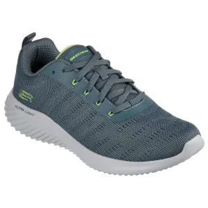 Skechers Mens Bounder Frazin Slate Lightweight Vegan Trainer Shoes 232375/SLT