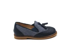 Sonatina Navy Jack Tassel Loafer