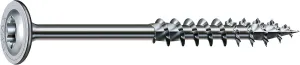 Spax Wood Screw 8.0 x 320 mm, Pack of 50. T-Star Plus Plate Head Screw, Partial Thread, 4Cut Wirox A3J, 251010803205.