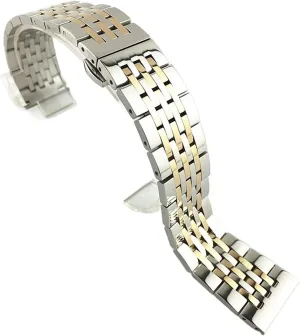 Stainless Steel Watch Band Strap Rose Gold Replacement Metal Watchband Bracelet 17 18 19 20mm 21mm 22mm Man Luxury Strap