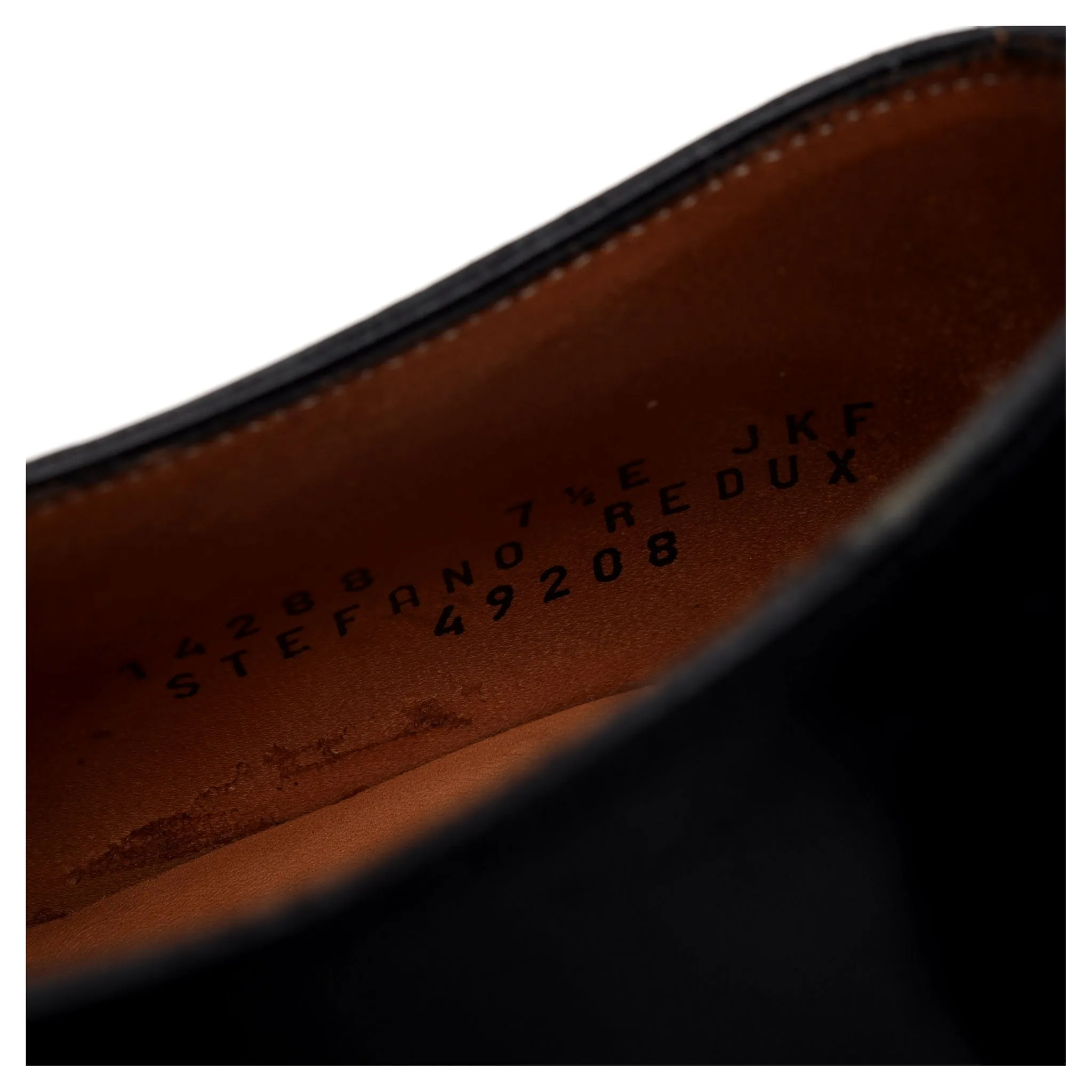 'Stefano Redux' Black & Red Leather Oxford UK 7.5 E