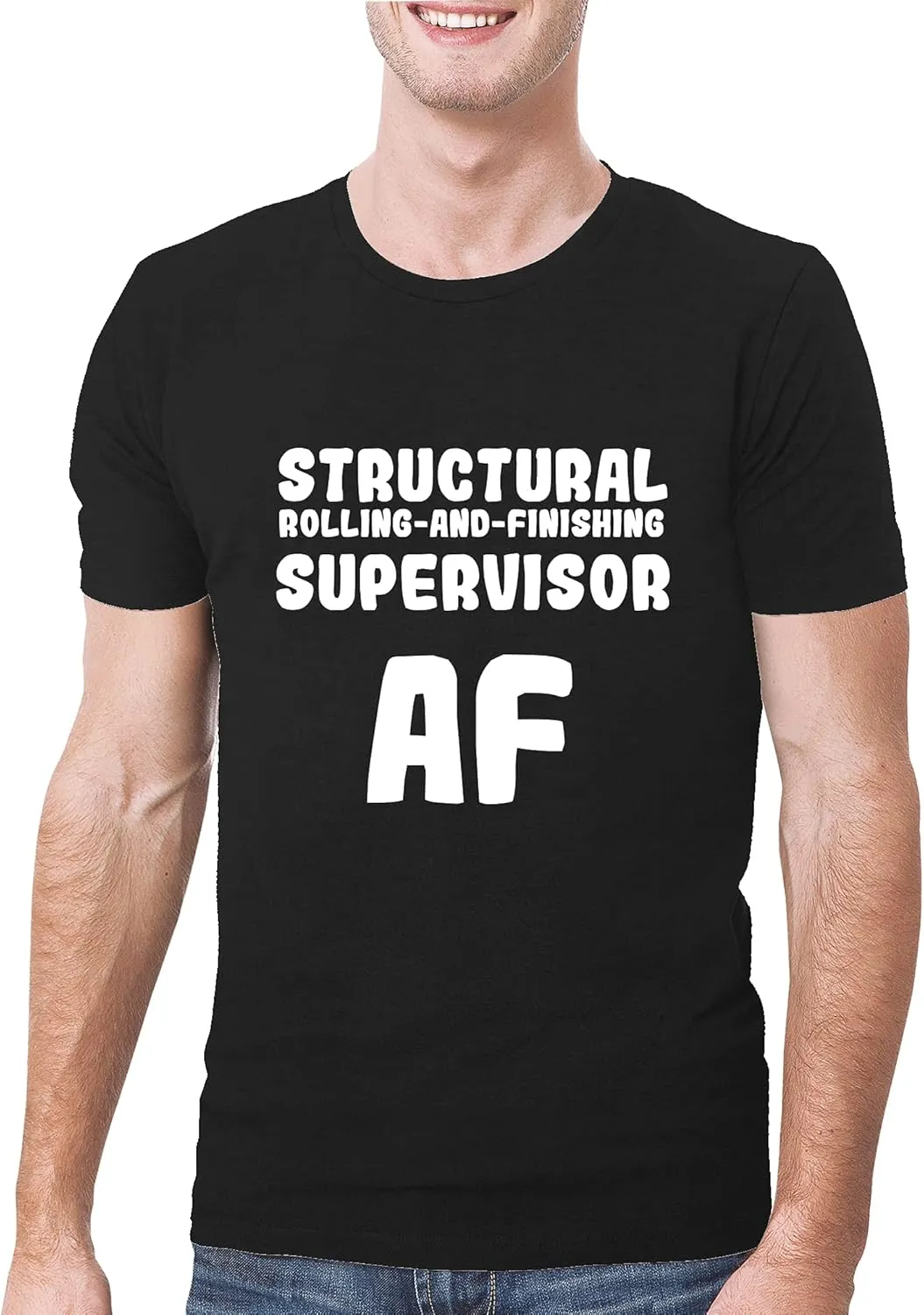 Structural Rolling-And-Finishing Supervisor AF - A Soft & Comfortable Men's T-Shirt