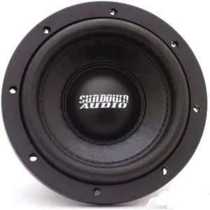 Sundown Audio SA-6.5 SW D4 6.5" 200W Dual 4-Ohm SA Series Subwoofer