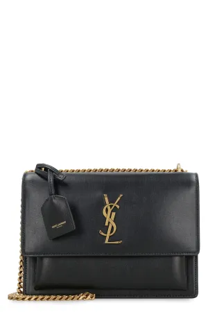 SUNSET leather shoulder bag