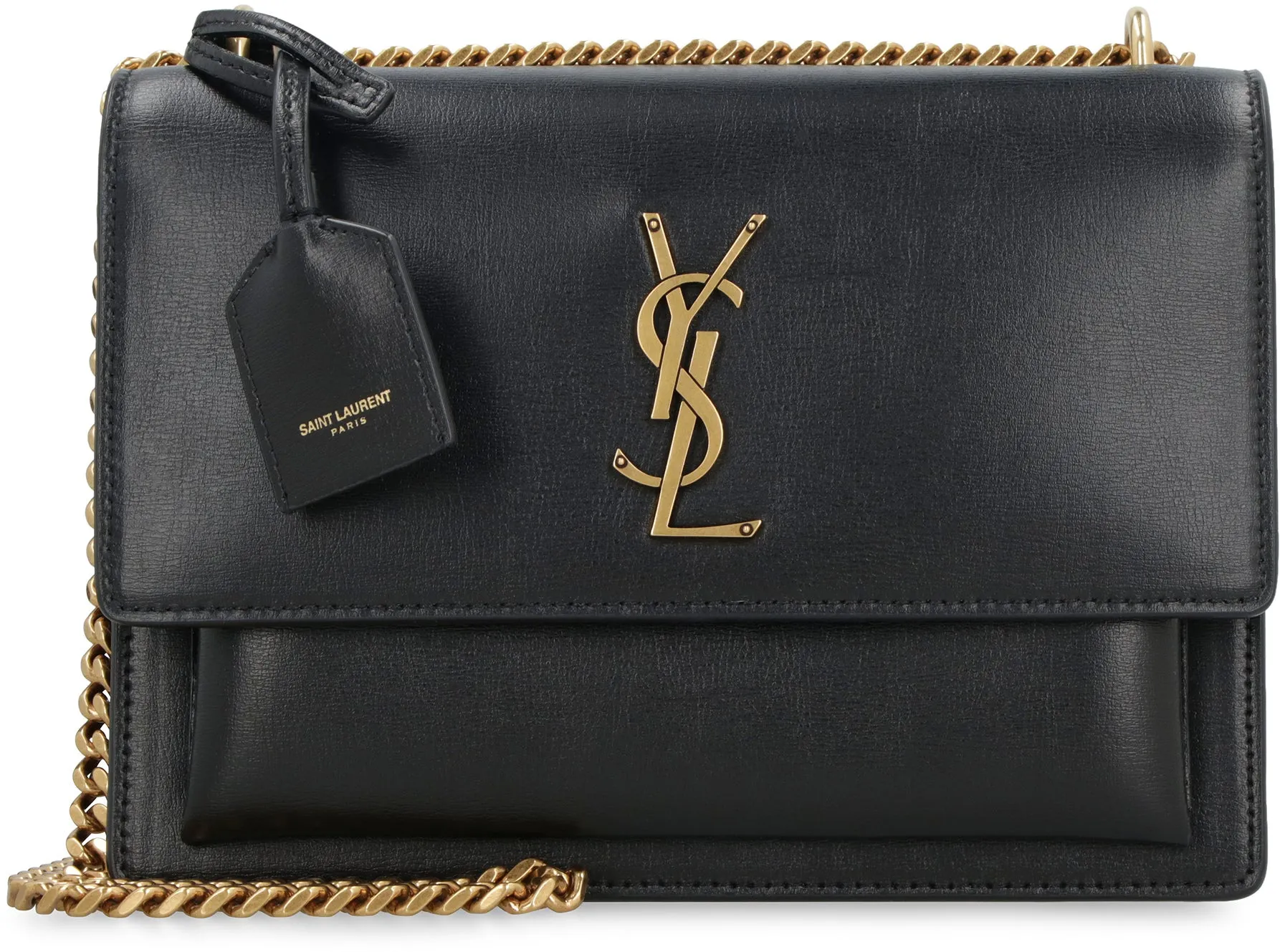 SUNSET leather shoulder bag