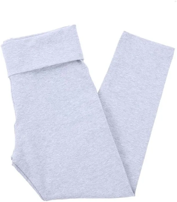 T Party Foldover Waistband Capri Leggings
