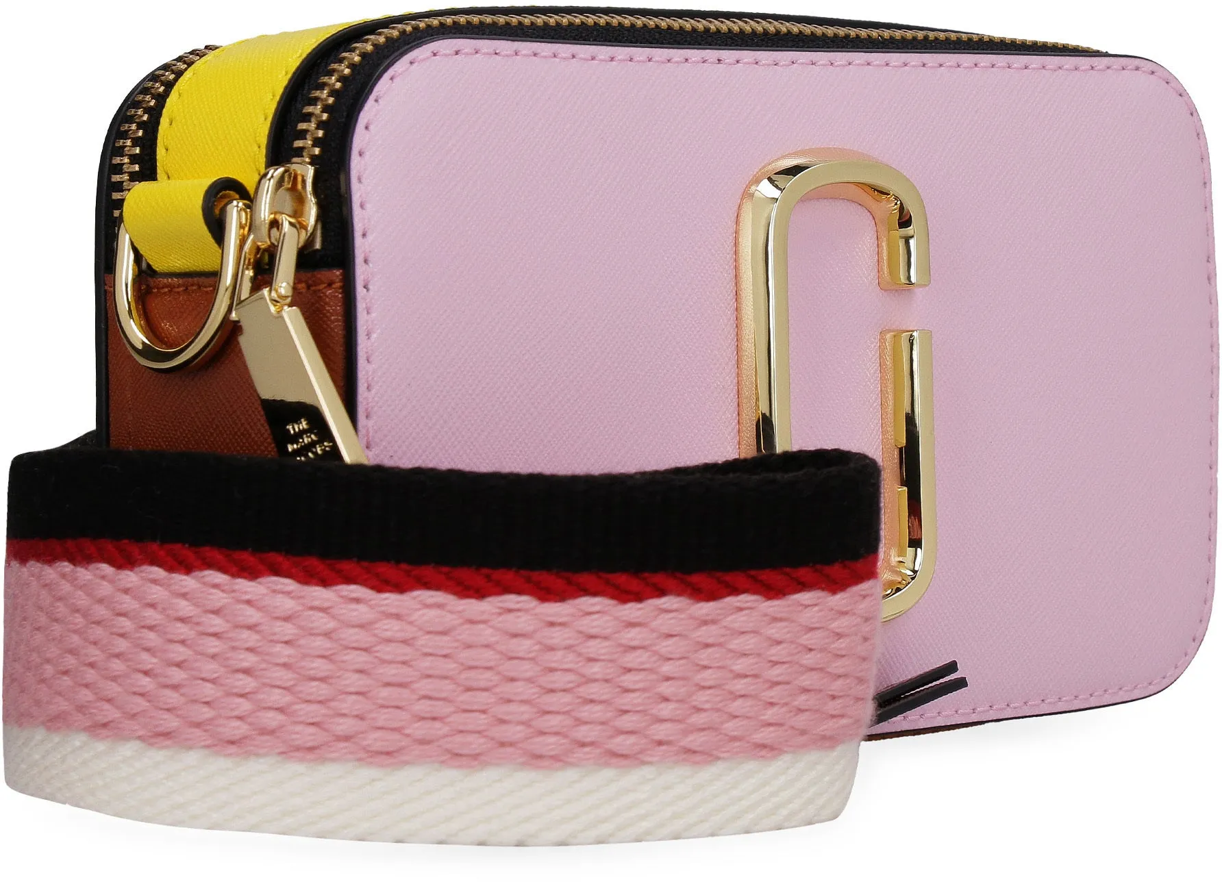 The Colorblock Snapshot leather shoulder bag