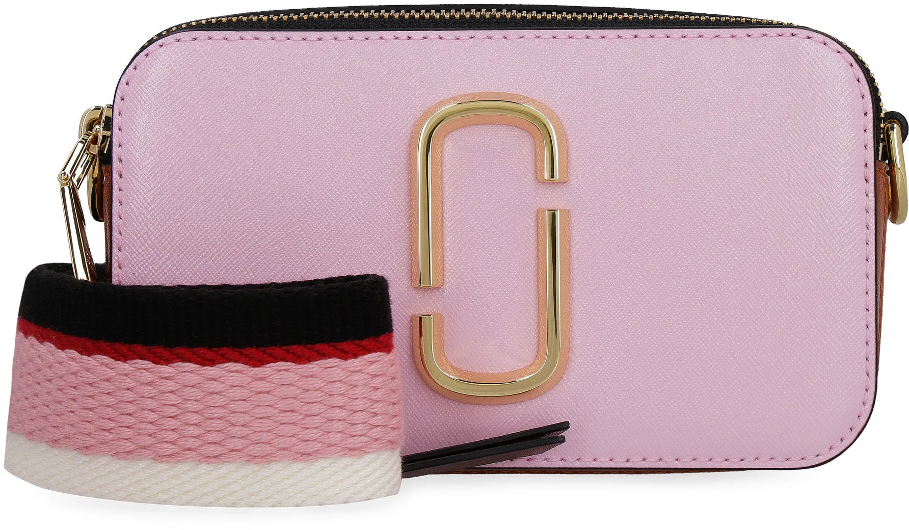 The Colorblock Snapshot leather shoulder bag