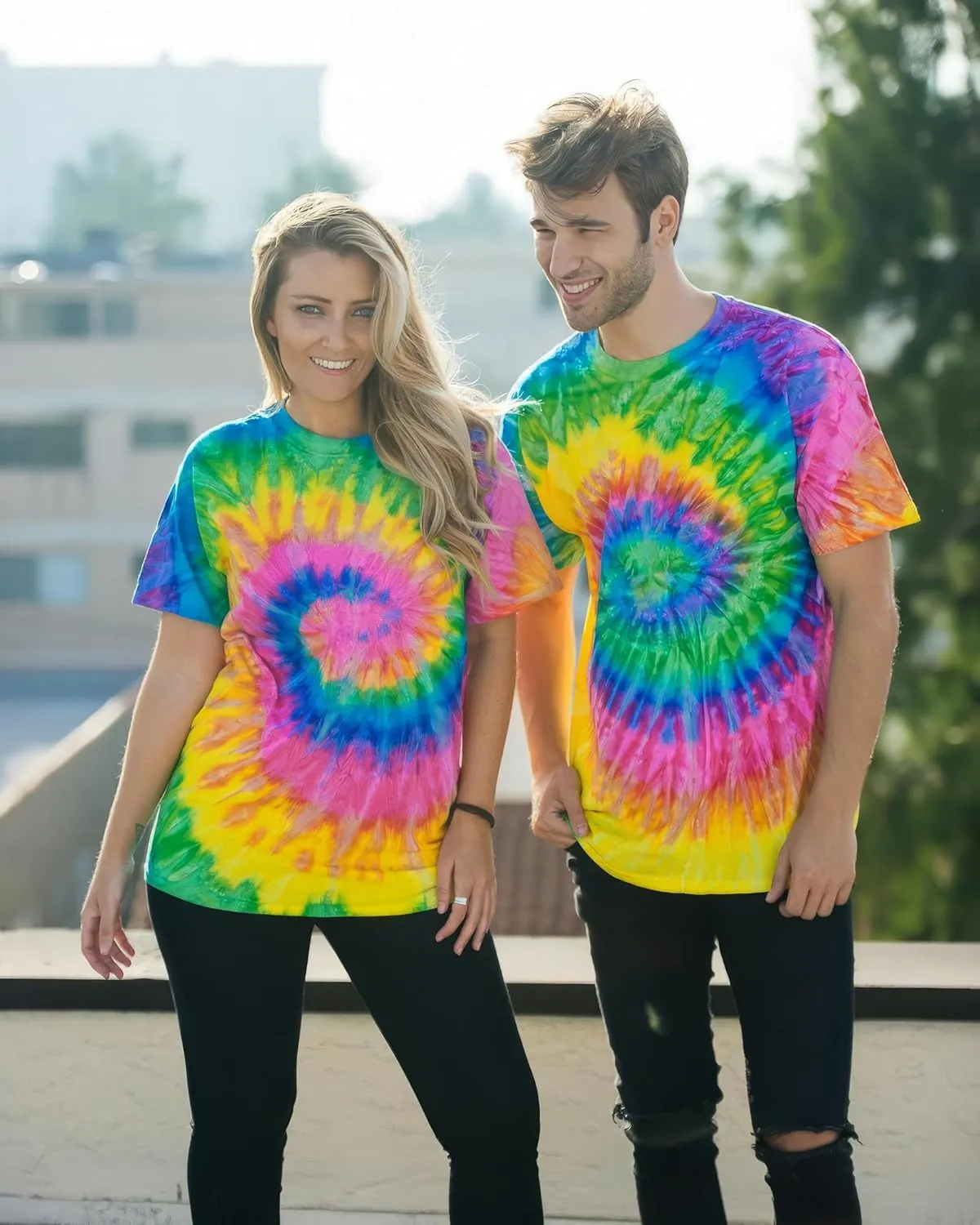 Tie-Dyed Tie-dye Cd100 5.4 Oz, 100% Cotton T-Shirt