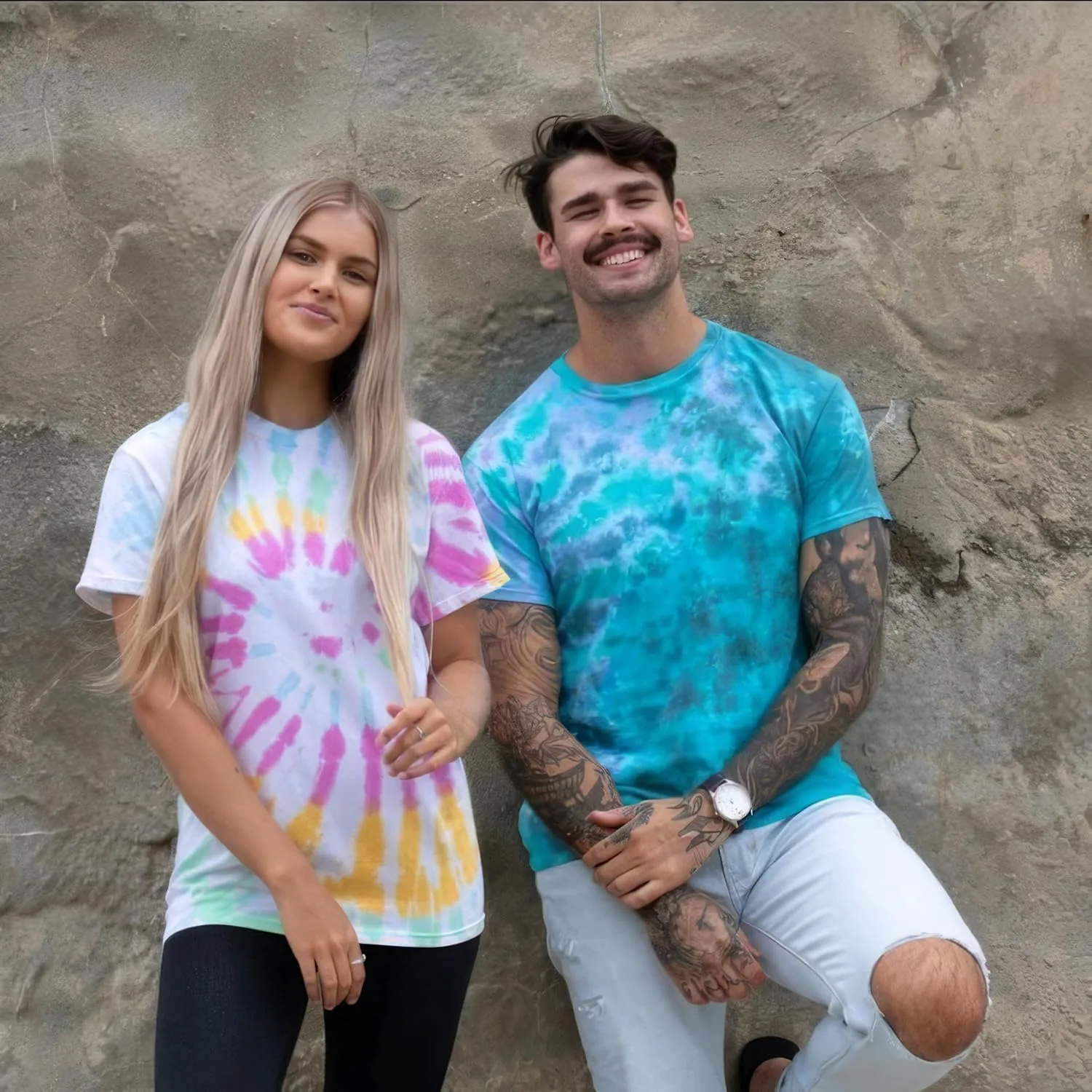 Tie-Dyed Tie-dye Cd100 5.4 Oz, 100% Cotton T-Shirt