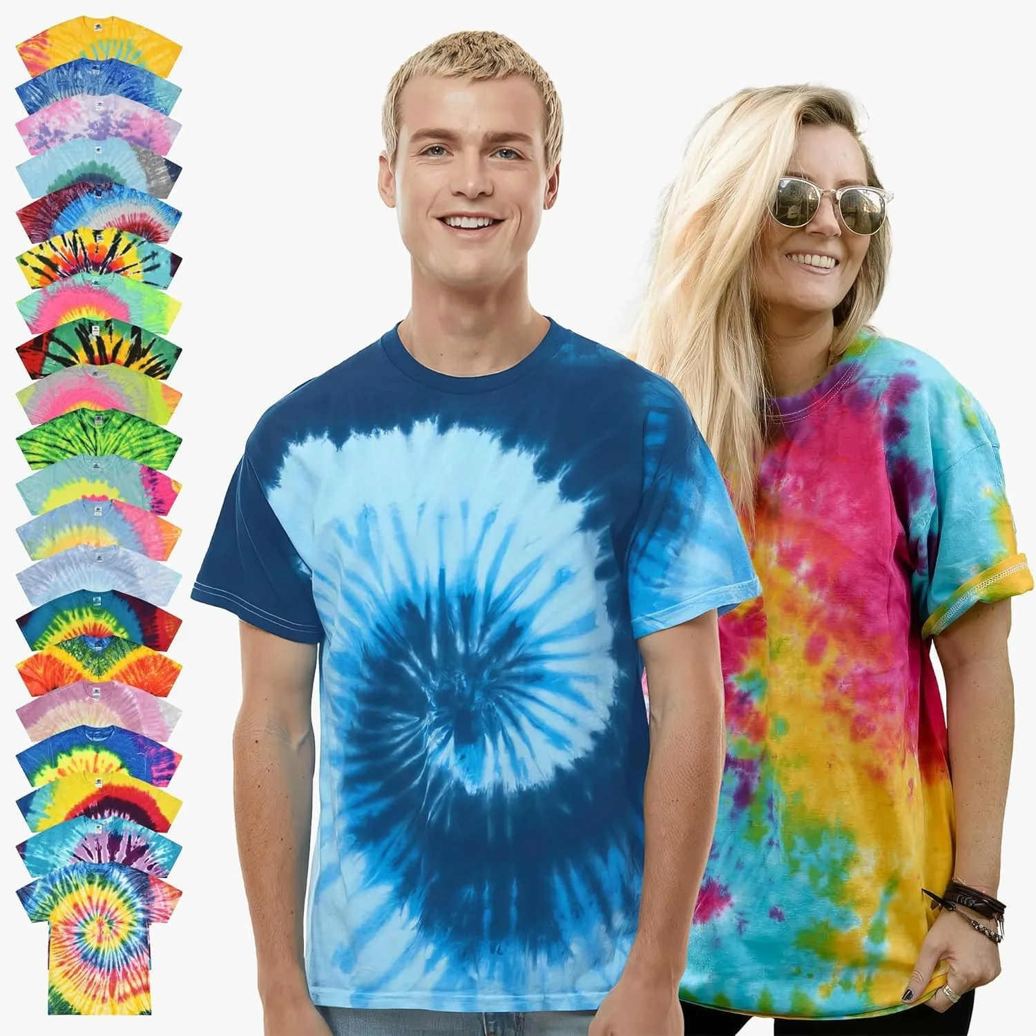 Tie-Dyed Tie-dye Cd100 5.4 Oz, 100% Cotton T-Shirt