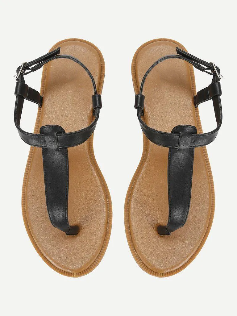 Toe Post Flat Sandals