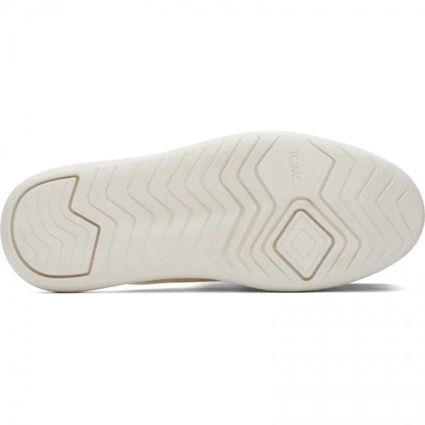 TOMS ALPARGATA MALLOW Womens Textile Mule Slippers White