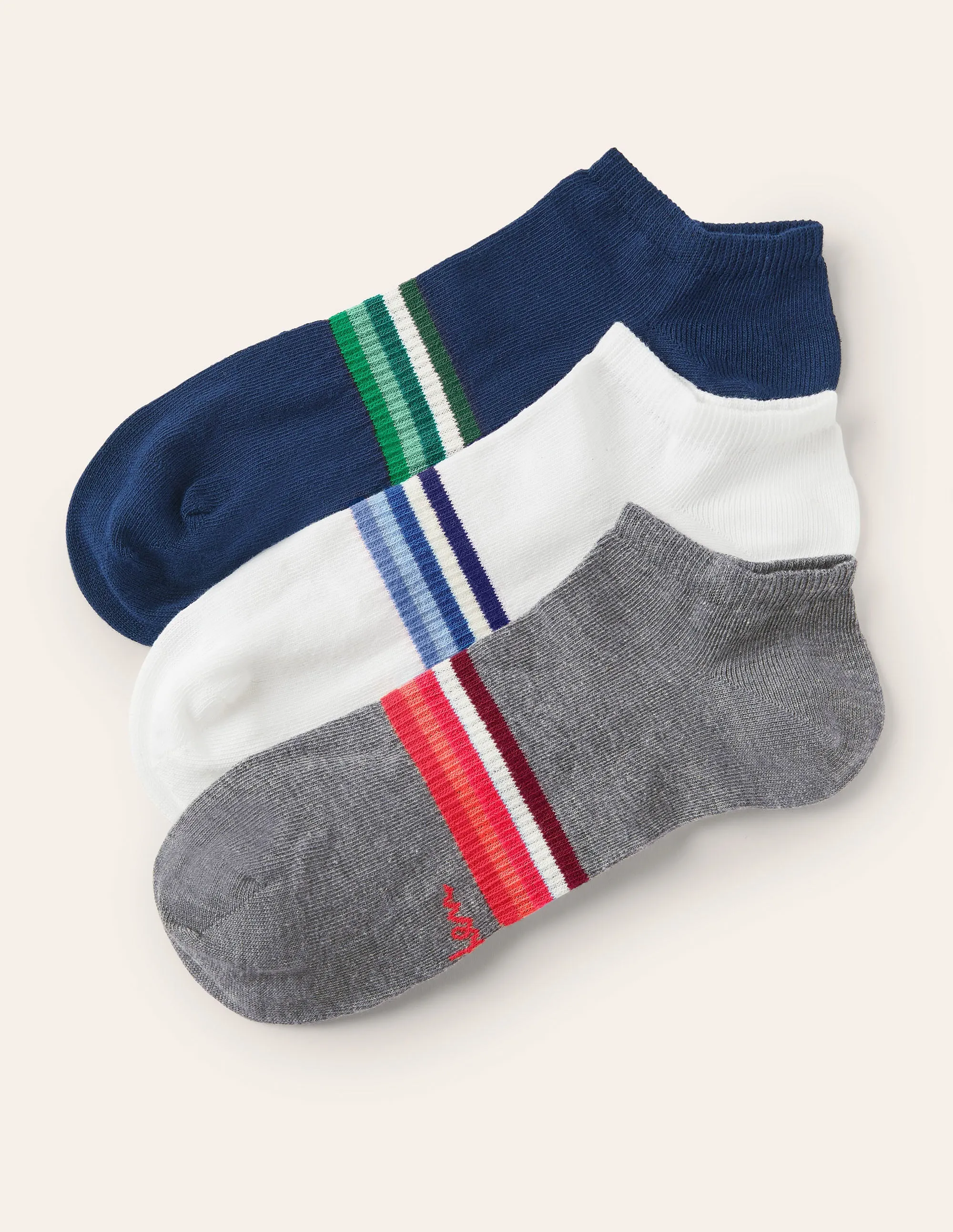 Trainer Socks-Stripe Mix Pack