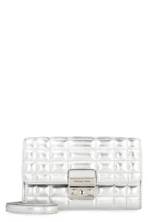 Tribeca leather wallet on chain