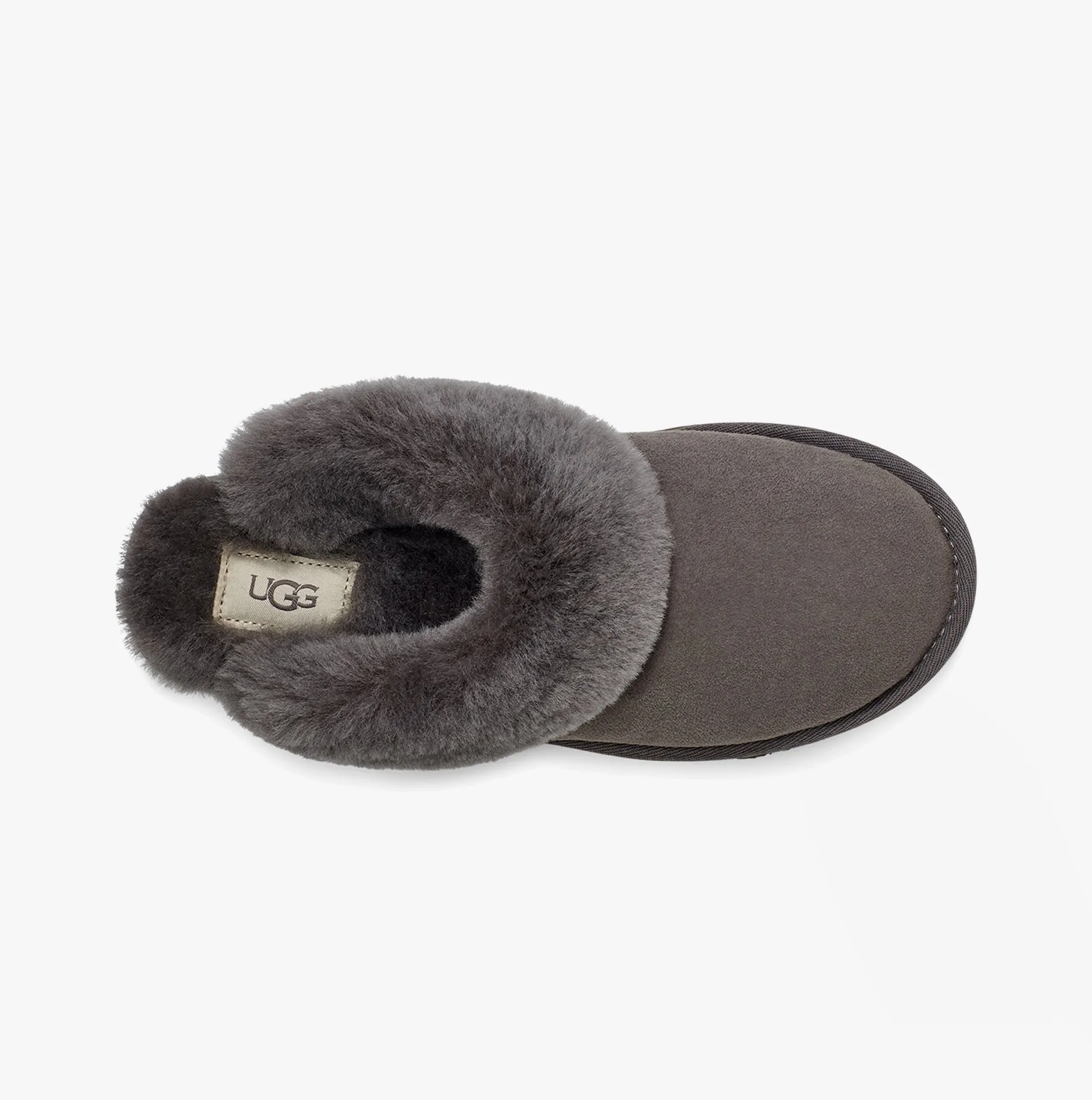 UGG CLASSIC SLIPPER II Womens Slippers Charcoal