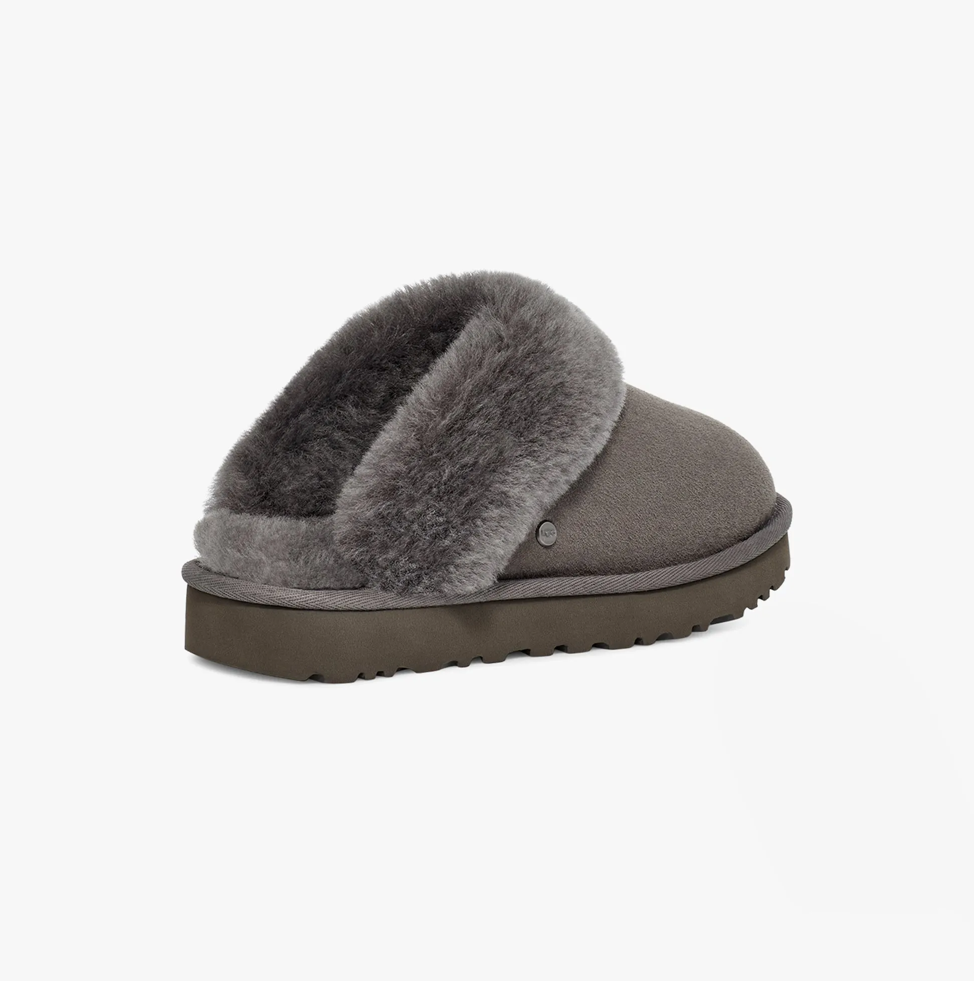 UGG CLASSIC SLIPPER II Womens Slippers Charcoal