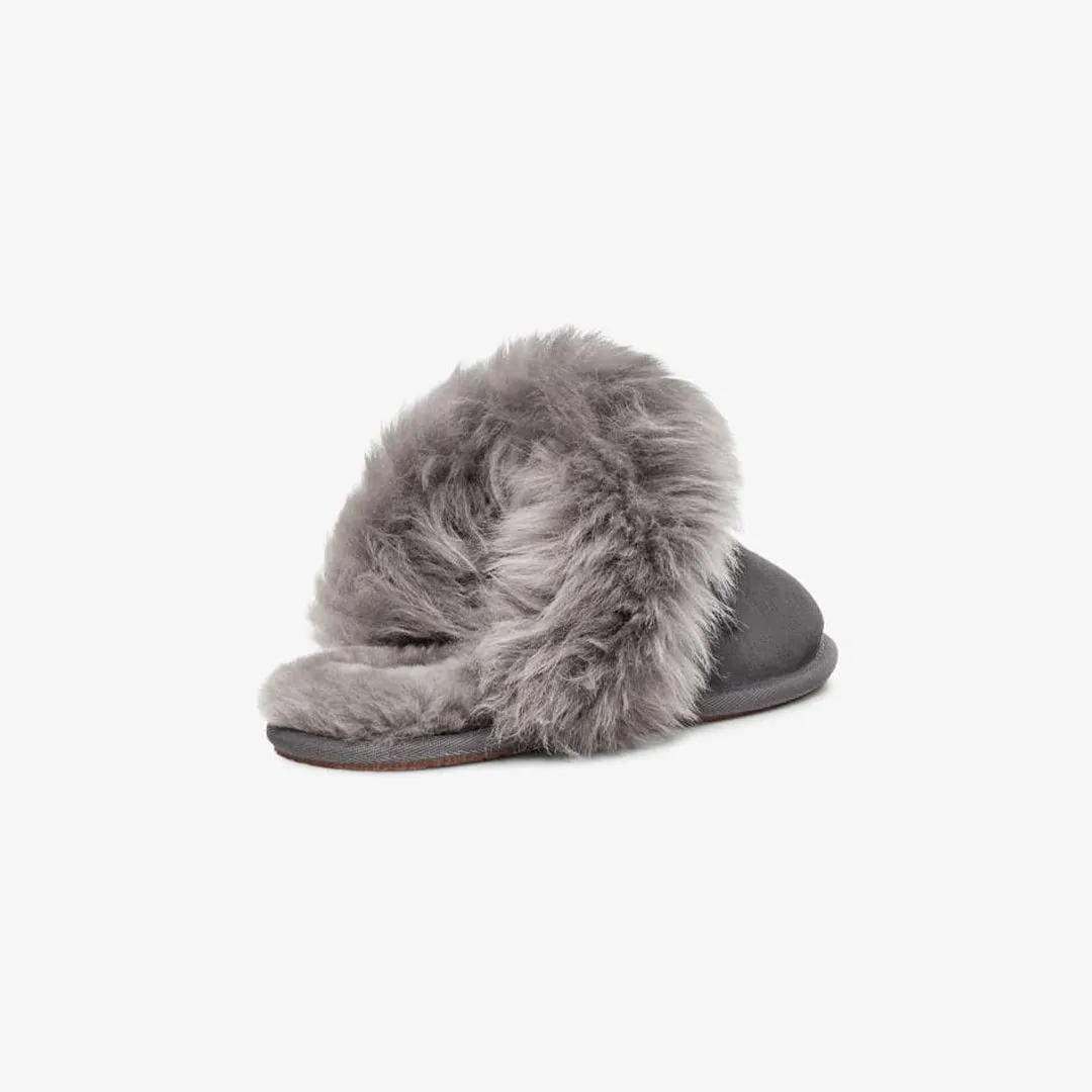 UGG SCUFF Womens Slippers Charcoal