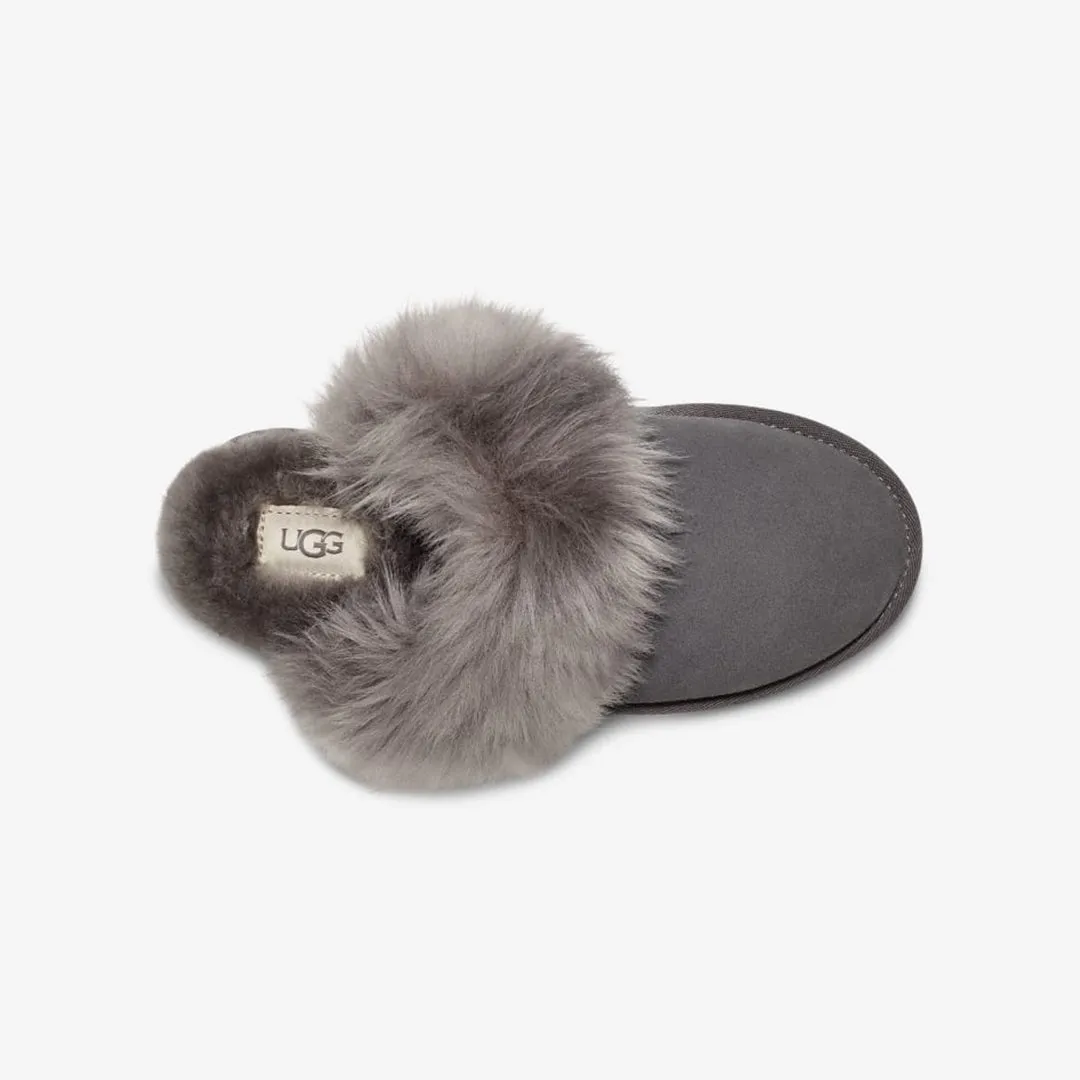 UGG SCUFF Womens Slippers Charcoal