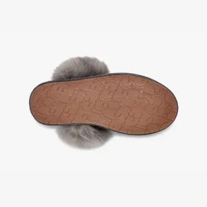UGG SCUFF Womens Slippers Charcoal