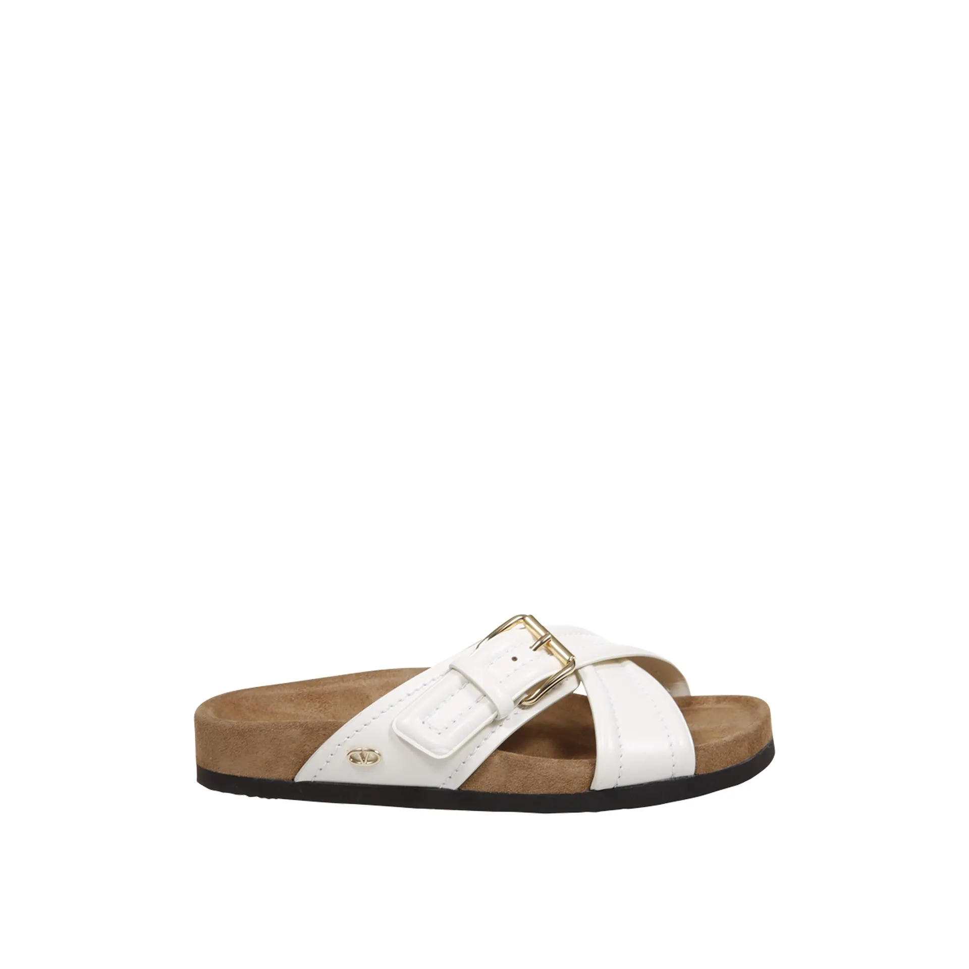 VALENTINO GARAVANI Leather Flat Sandals for Women