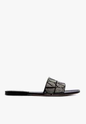 VLogo Flat Sandals