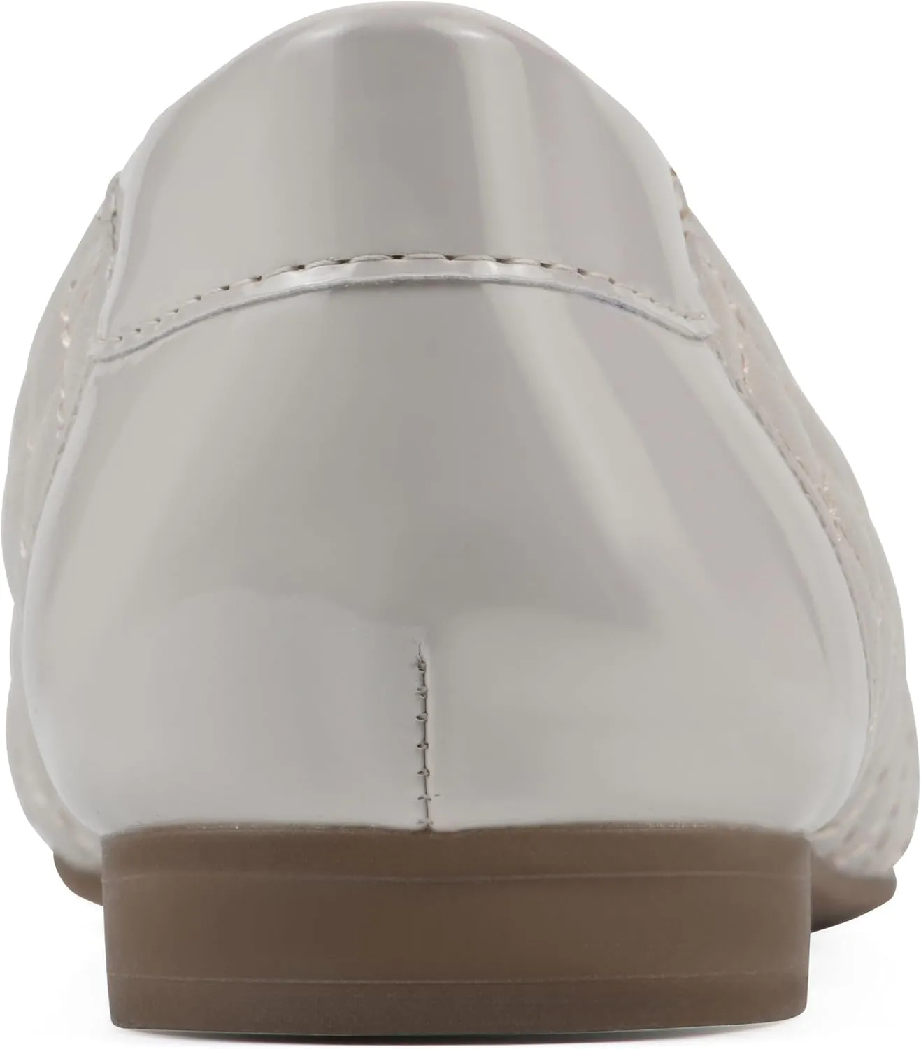 WHITE MOUNTAIN Women's Bocah Diamond Quilted Cap Toe Ballet Flat