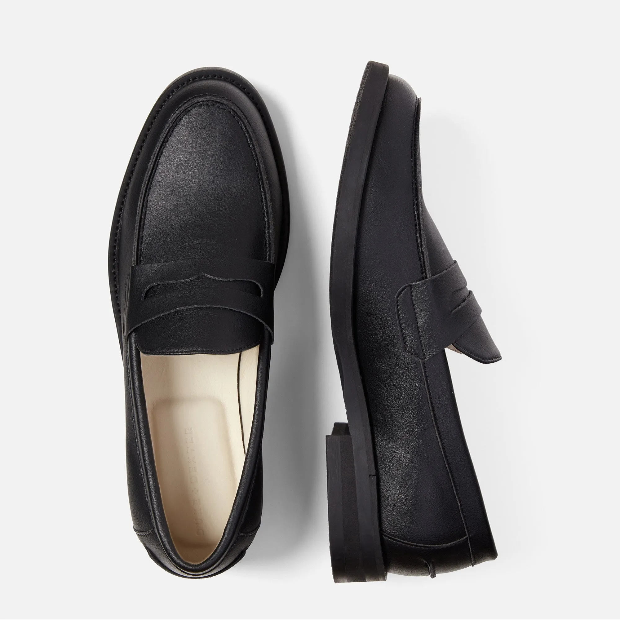 Wilde Black Vegan Penny Loafer - Men's