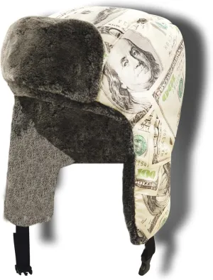 Winter Hunter Hat for Men and Women with Buttons for Cold Weather Warm Aviator Hat