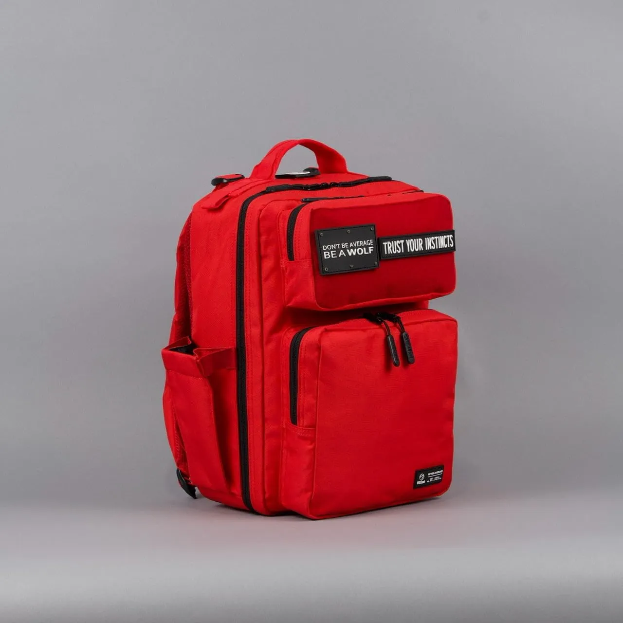 WOLFpak 15L Backpack (Elite Red) Slim Everyday Carry Backpack for Men & Women, Water-Resistant Minimalist Daypack for Laptop & Travel